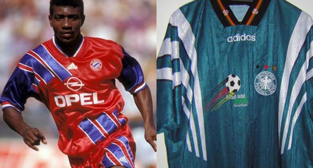 Adidas striped shop jersey